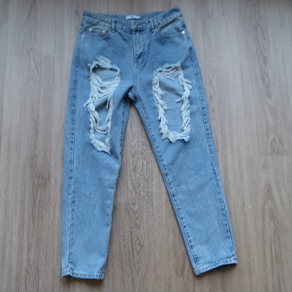 Adika Brico Ripped Mom Jeans Size Large - Picture 4 of 6